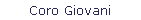 Coro Giovani